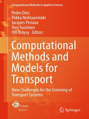 cover image of Computational Methods and Models for Transport